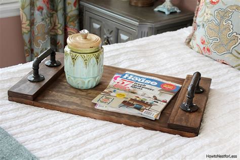 See more ideas about wood tray, diy workshop, wood diy. DIY Stained Wood Tray - How to Nest for Less™