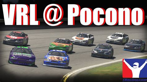 Vrl Season 5 Recruitment Race Arca Cars Pocono Iracing Youtube