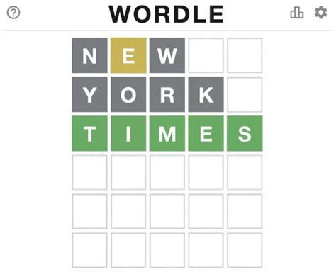 Browserspiel Wordle Geht Für 1 Million An Die New York Times › Ifunde