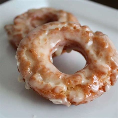 Spray donuts lightly with cooking spray. Plain Cake Doughnuts | Recipe | Recipes, Air fryer recipes ...