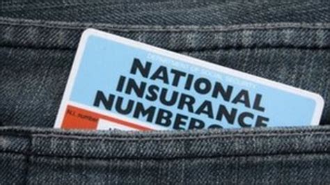 It is possible to start work without a national. National Insurance cards to end - BBC News