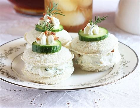 Cucumber Tea Sandwiches The Cooking Bride