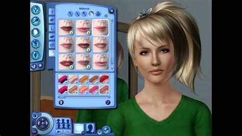 Cas Create A Sim Hair And Makeupts3 The Sims 3 Youtube