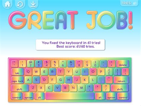🕹️ Play Keyboard Challenge Game Free Online Keyboard Missing Keys
