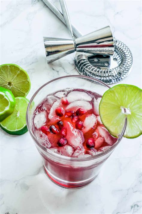 Pomegranate Margarita Recipe This Healthy Table