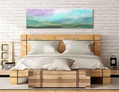 Above Bed Wall Art Abstract Pastel Art For Bedroom Wall Decor Etsy Master Bedroom Wall Decor