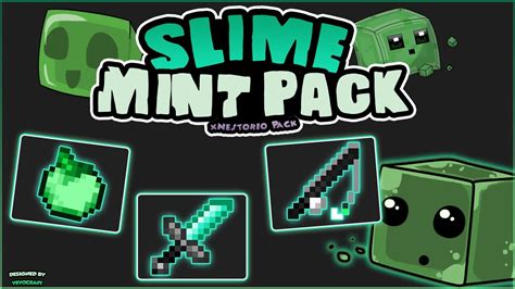 minecraft pvp texture pack slime short sword edit  xnestorio mint infinite youtube