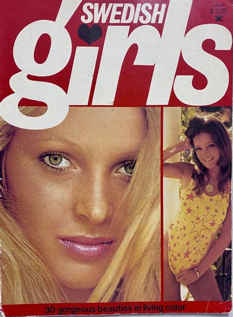 Swedish Girls 1972 Adult Magazine Vintage Magazines 16