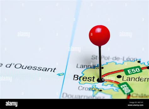 Map Brest France Fotografías E Imágenes De Alta Resolución Alamy