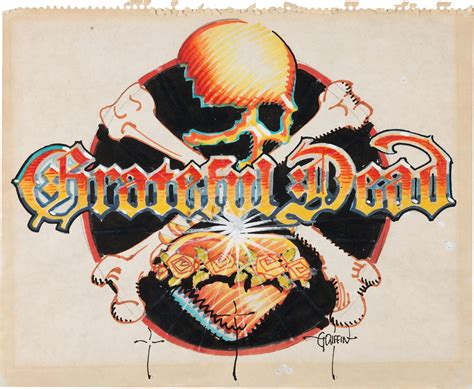 Griffins Original Preliminary Art For The Deads 1981 Double Lp