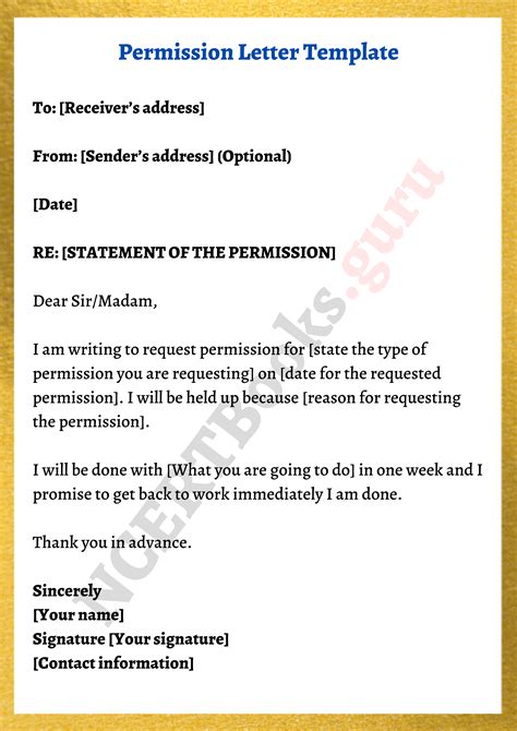 🐈 How To Write A Letter Asking For Permission Letter Seeking