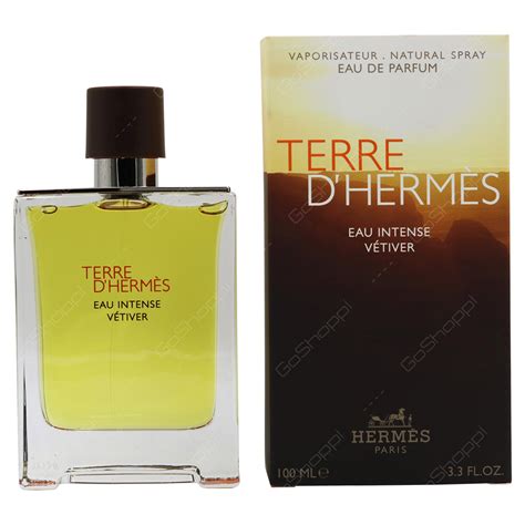 Hermes Terre Dhermes Eau Intense Vetiver For Men Eau De Parfum 100ml