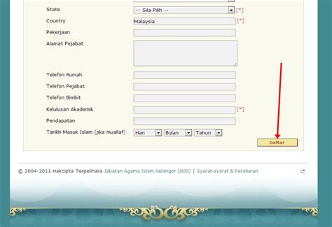 Pemohon hendaklah mengisi borang online dengan lengkap. afasz.com: Prosedur Permohonan Nikah Perempuan Di Selangor