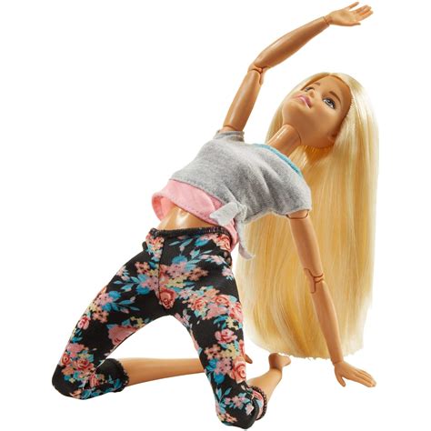 Barbie Made To Move Dolls With 22 Joints And Yoga Clothes Floral Grey Buy Online In Kenya At