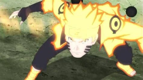 Nine Tails Rasengan Naruto Sage Mode
