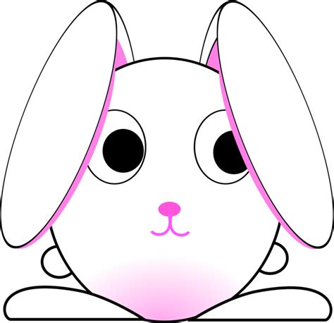 Simple Bunny Face Drawing Free Download On Clipartmag
