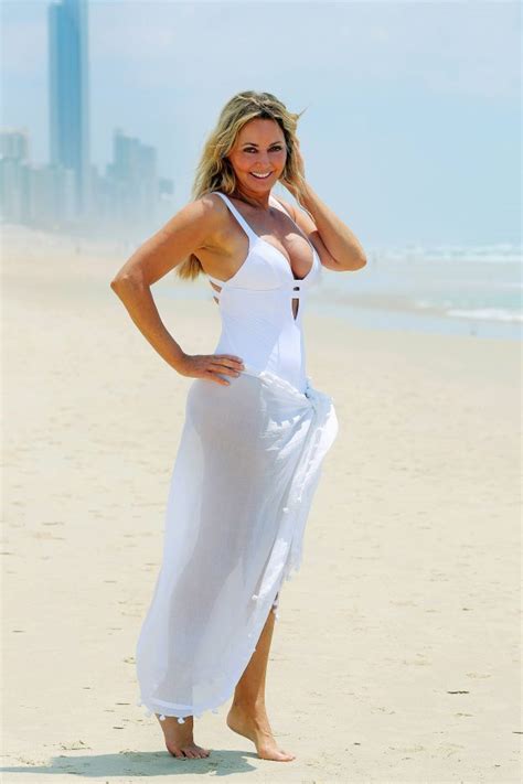 Carol Vorderman Flaunts Her Curvaceous Beach Body Ahead Of I M A Celebrity Get Me Out Of Here