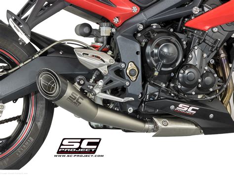 Conic Exhaust By Sc Project Triumph Street Triple R 2016 T13 41mg