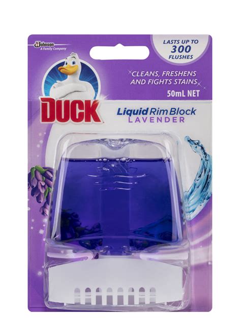liquid rim block duck® toilet products