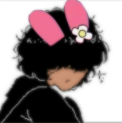 My Melody Matching Pfp Black Girl Cartoon Pink Tumblr Aesthetic