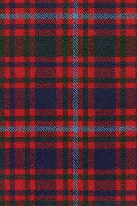 Macintyre Clan Modern Tartan Fabric Swatch