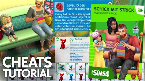 Die Sims 4 Cheats Tutorial Objekte Freischalten Fähigkeit Erhöhen