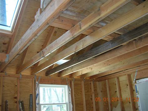 How To Reinforce 2x6 Ceiling Joists To Handle Heavy Loads Fine