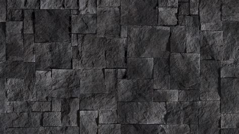 Black Brick Texture Wallpaper 42269 Baltana