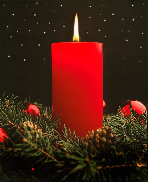 Christmas Candle Photograph By Douglas Pulsipher Pixels