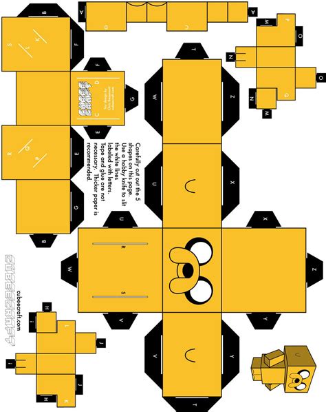 Jake Paper Model Free Printable Paper Template