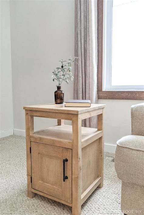 Shaker Style Diy End Table In 2020 Diy End Tables Home Decor Shaker