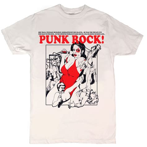 Punk Rock She Was A Teenage Runaway Men S T Shirt