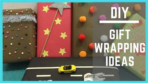 Inexpensive And Simple T Wrapping Ideas For Kids Presents Youtube