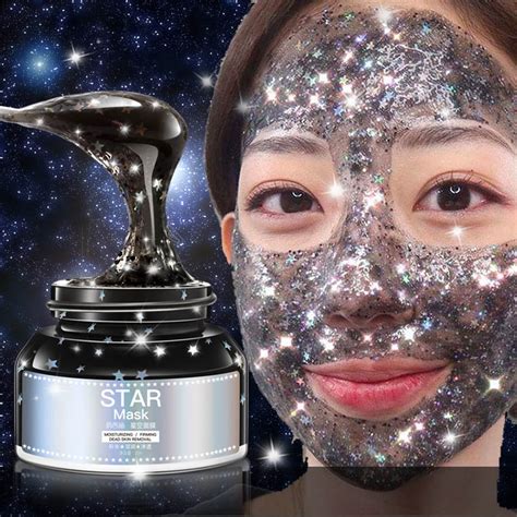 Buy 2018 Peel Off Face Mask Glitter Gold Black Dots