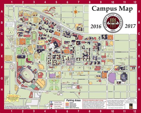 Florida State University Map Printable Maps