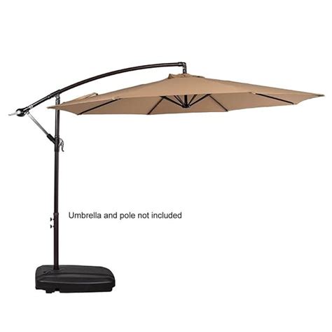 Naturefun Universal Cantilever Umbrella Base Hdpe Plastic