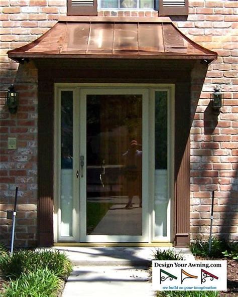 Copper Awnings For Front Door Awning Lpi