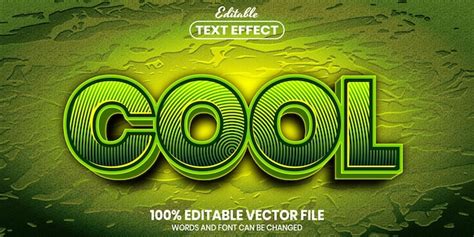 Premium Vector Artist Text Font Style Editable Text Effect