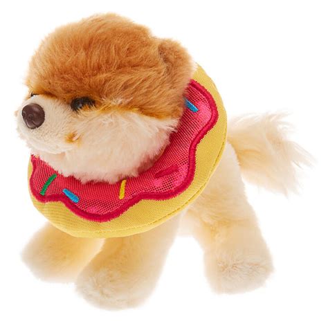 Boo The Worlds Cutest Dog Small Doughnut Soft Toy Cream Claires