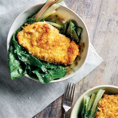 It's so tasty and easy to make. Panko-Parmesan chicken escalopes | Woolworths TASTE