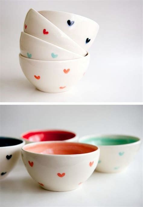 60 Pottery Painting Ideas To Try This Year Ceramics Bowls Designs