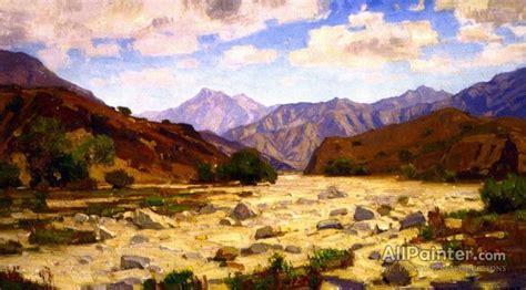 William Wendt Big Tujunga Wash Oil Painting Reproductions For Sale