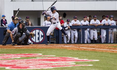 No 11 Rebels Bounce Back After Dropping Weekend Baseball Series The