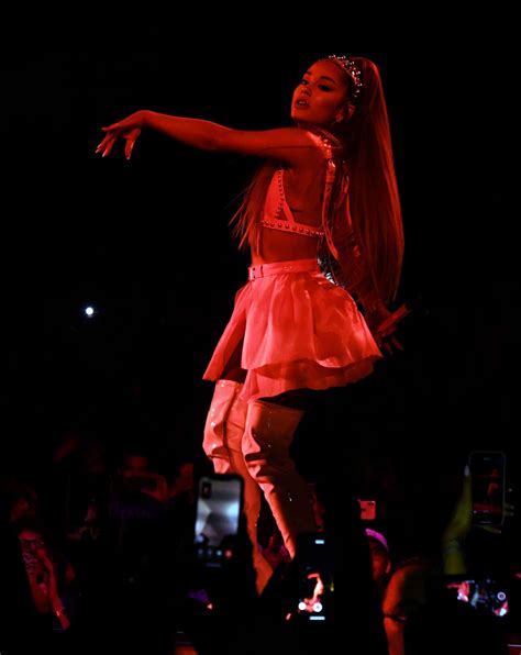 Ariana Grande Performs On Stage During Sweetener Tour 15 Gotceleb