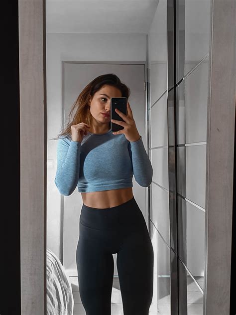 Aesthetic Wolf Blue On Blue Cute Workout Outfits Sporty Outfits