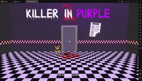 Fnaf Killer In Purple на ПК скачать бесплатно для компьютера
