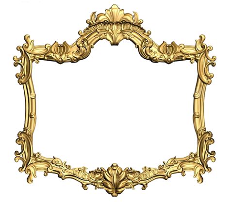 Download Gold Frame Png Picture Gold Frame Border Png Png Image With
