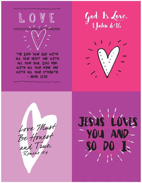 10 Best Christian Valentine Cards Free Printable Pdf For Free At Printablee