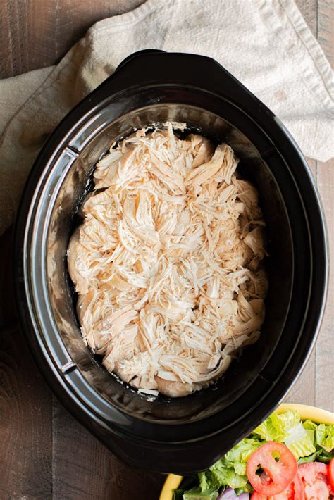 Slow Cooker Shredded Chicken Crockpot The Magical Slow Cooker