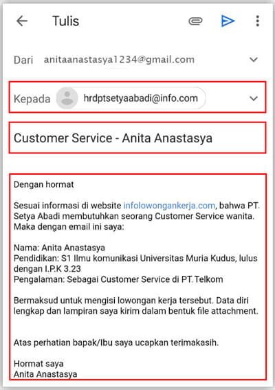 Detail Contoh Mengirim Lamaran Lewat Email Koleksi Nomer 54